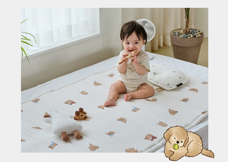  Thảm Dono&Dono Bamboo Cool Air-Mesh Special – Họa Tiết Retrieve 