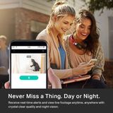  Camera theo dõi bé Kasa Smart 2K QHD , 2 Chiều, Kết Nối Được Alexa & Google Home (KC400) 