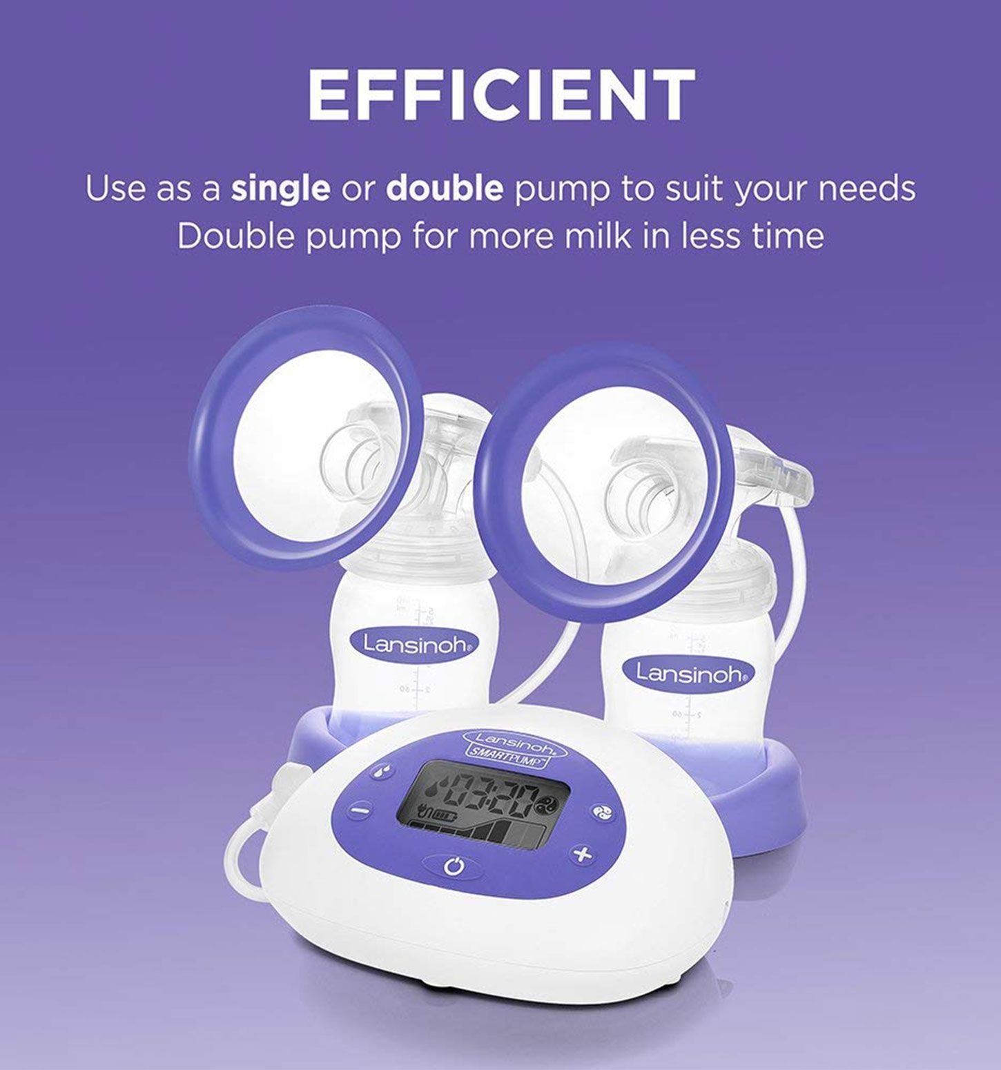  Lansinoh Smartpump Double Electric Breast Pump 