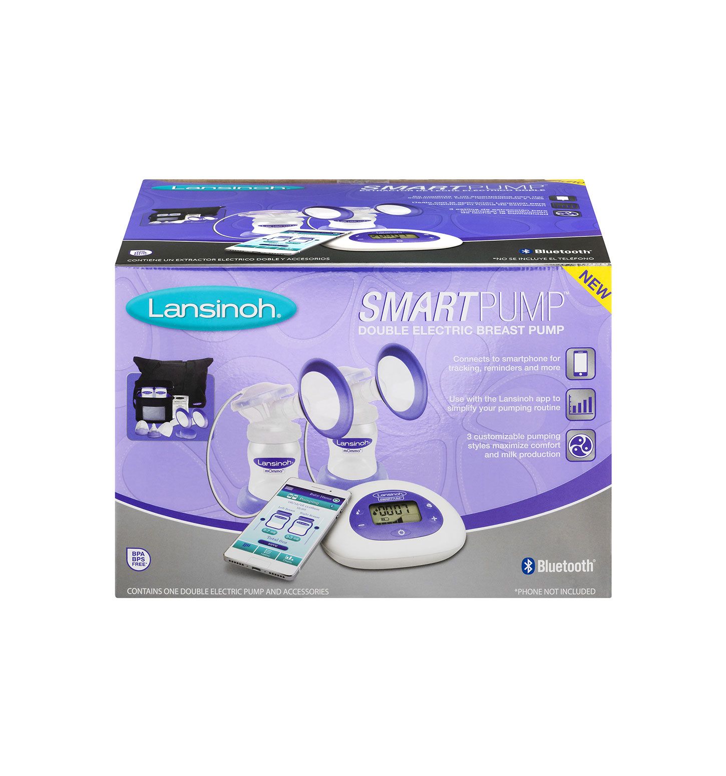  Lansinoh Smartpump Double Electric Breast Pump 