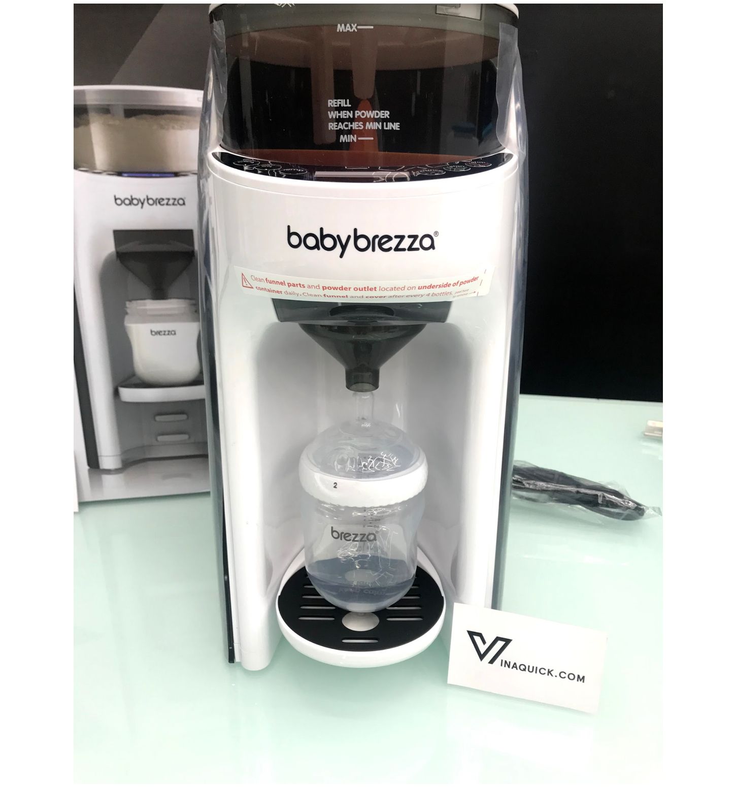  Máy Pha Sữa Baby Brezza FORMULA PRO ADVANCED - Black/White 