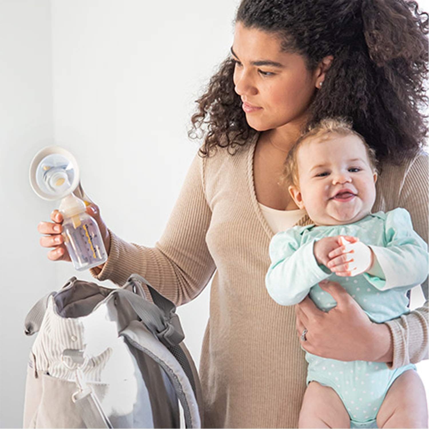  Máy hút sữa bằng tay New Medela Harmony Manual Breast Pump, Single Hand 