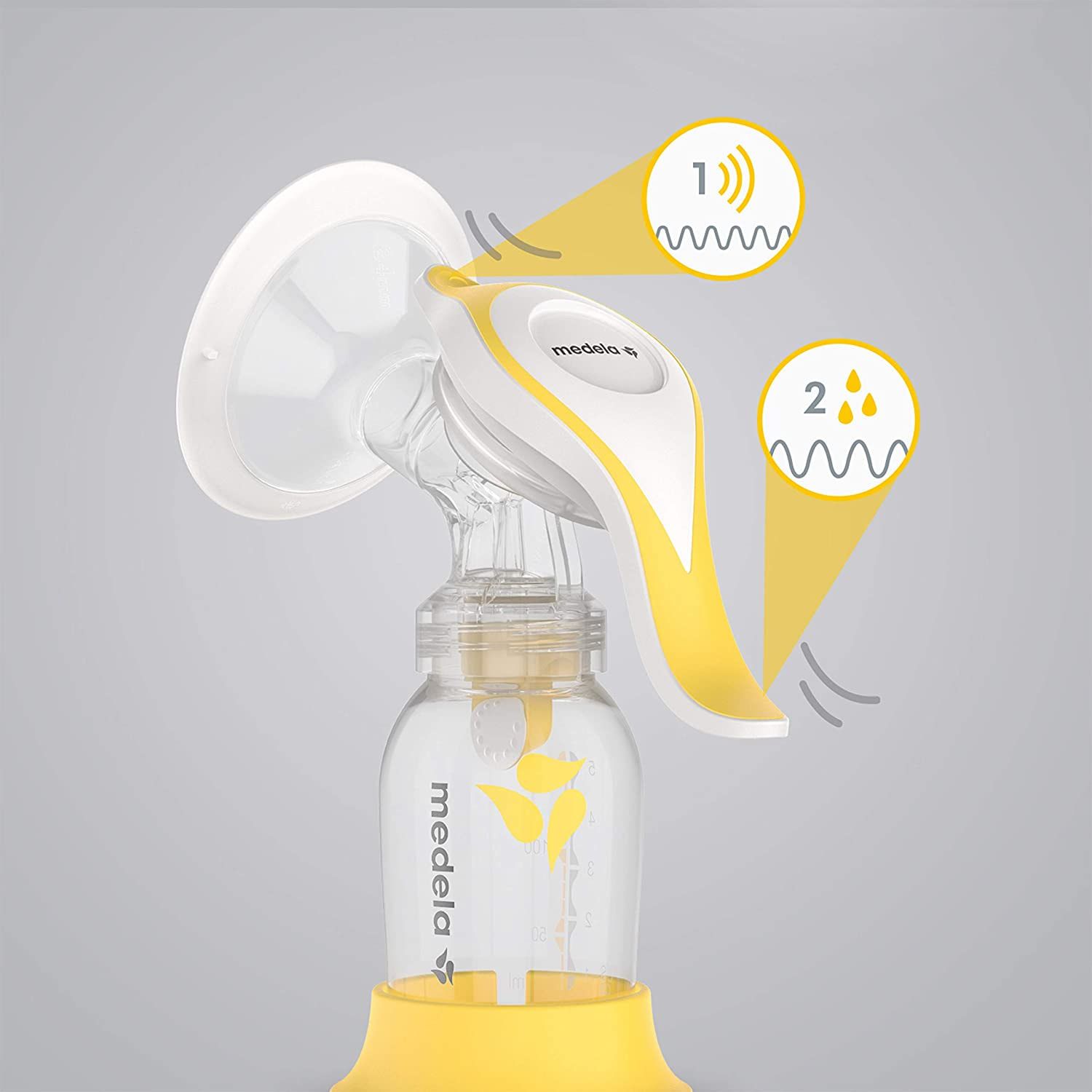  Máy hút sữa bằng tay New Medela Harmony Manual Breast Pump, Single Hand 