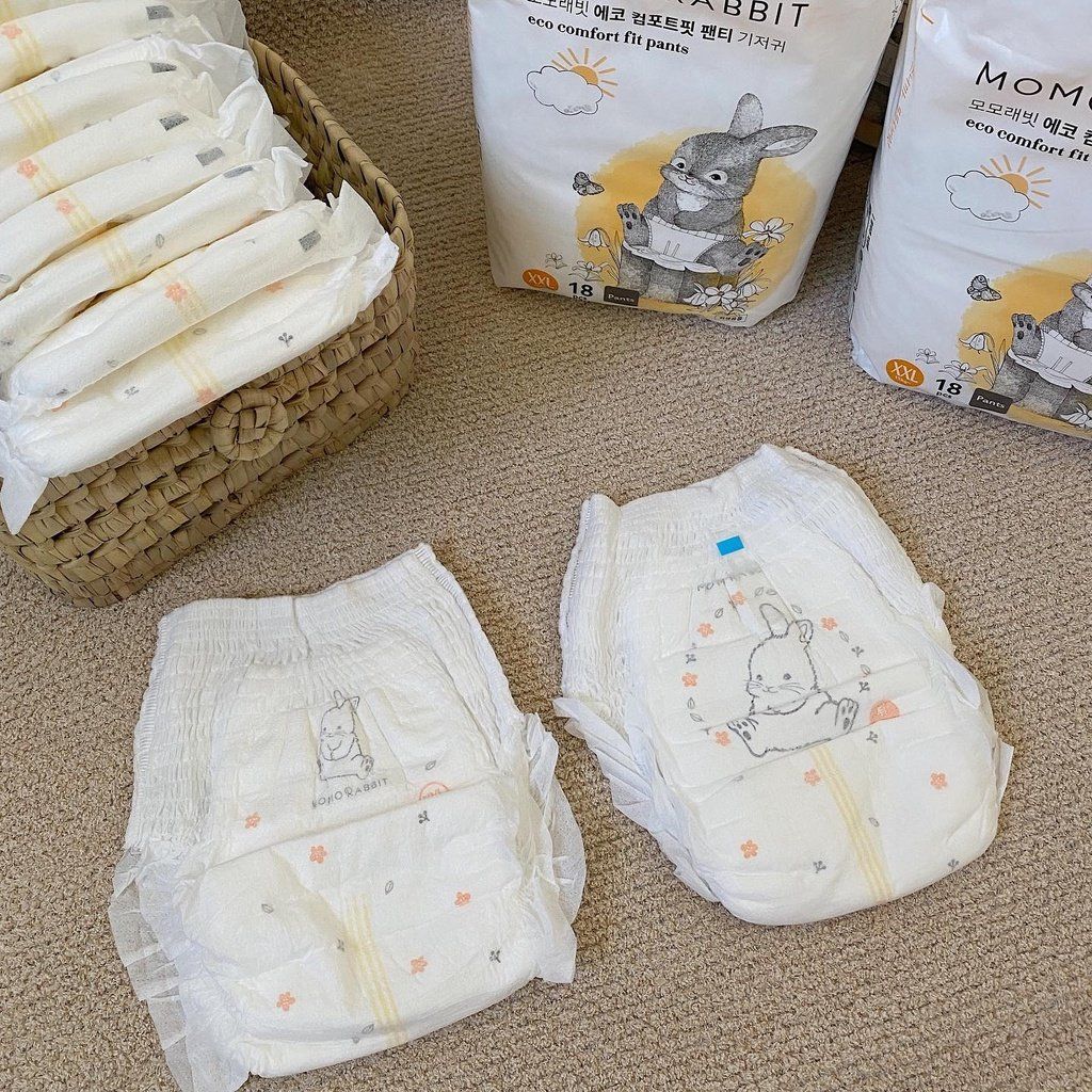  Bỉm Quần Ban Ngày Eco Comfort Fit Momo Rabbit 