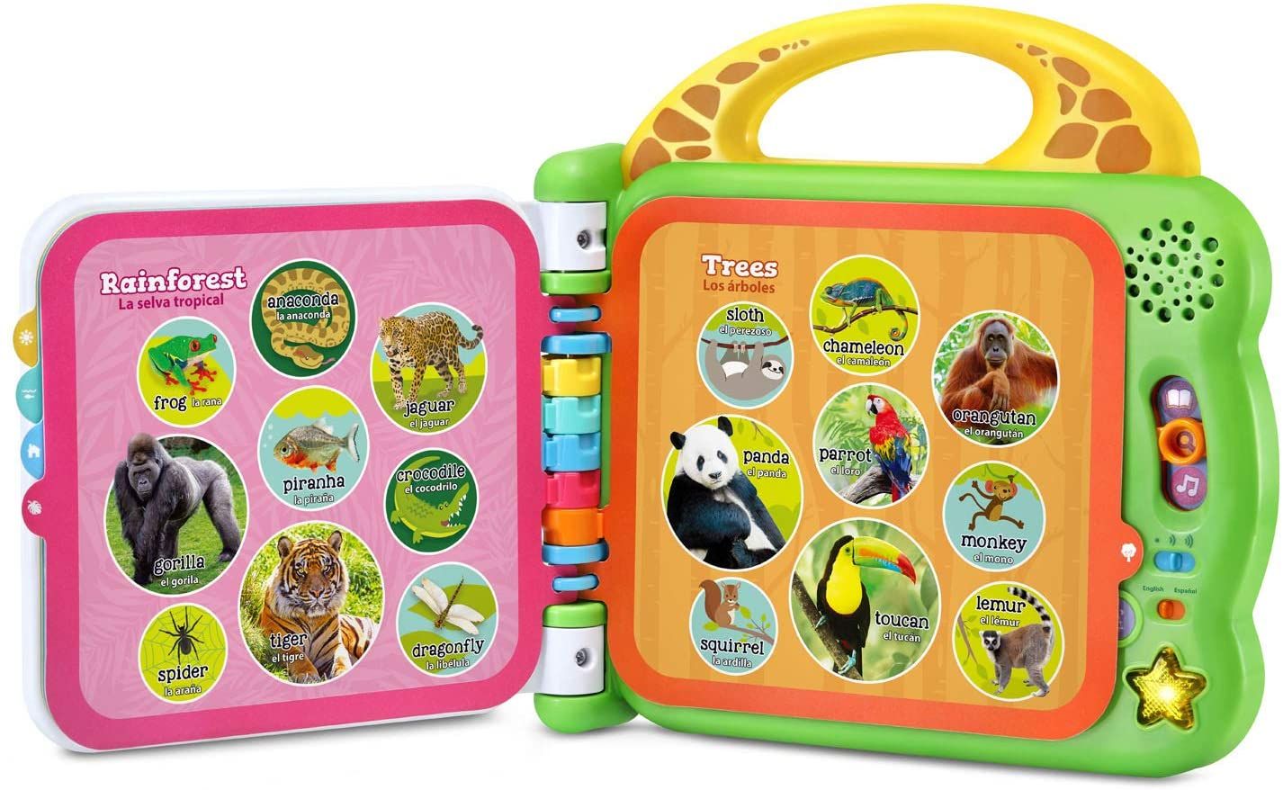  Sách điện tử LeapFrog 100 Animals Book, Green 