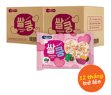  Bánh Bỏng Gạo Bebecook - Vị Khoai Lang Tím và Bí Đỏ 15g 