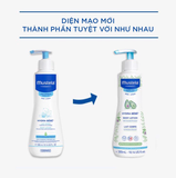  Lotion Dưỡng Thể Da Thường Mustela Hydra Bebe Body Lotion 300ml 