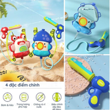  Đồ Chơi Súng Phun Nước Mideer Backpack Water Gun: Octopus 