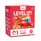  Đồ Chơi Xếp Hình Mideer Level Up! Puzzles - Level 1: Cars 2P-6P 