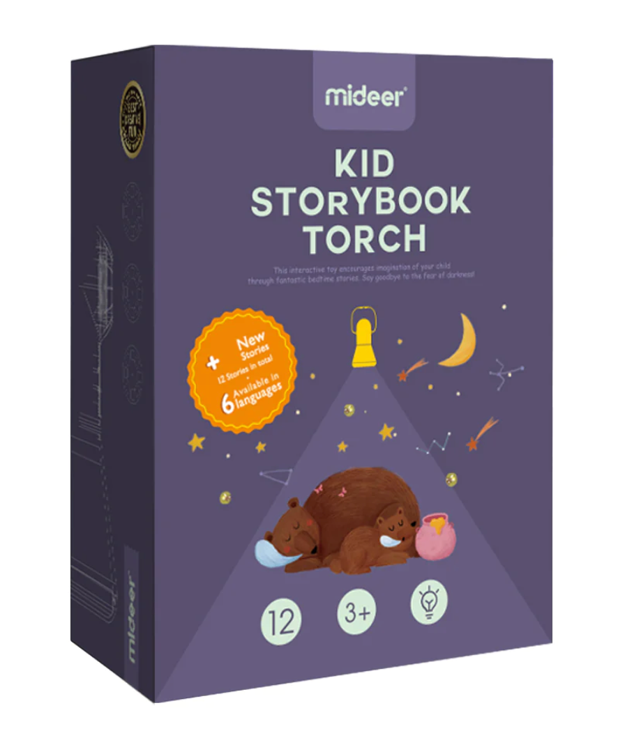  Đèn Pin Chiếu Hình Kể Chuyện Cổ Tích Mideer Storybook Projector 