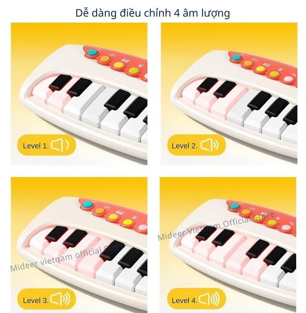  Đồ Chơi Đàn Piano Điện Tử Mideer Electronic Keyboard Toy 