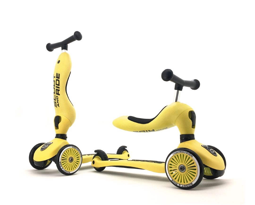  Xe trượt Scoot and Ride Highwaykick 1 Dành Cho Bé Từ 1-5 tuổi - Lemon 