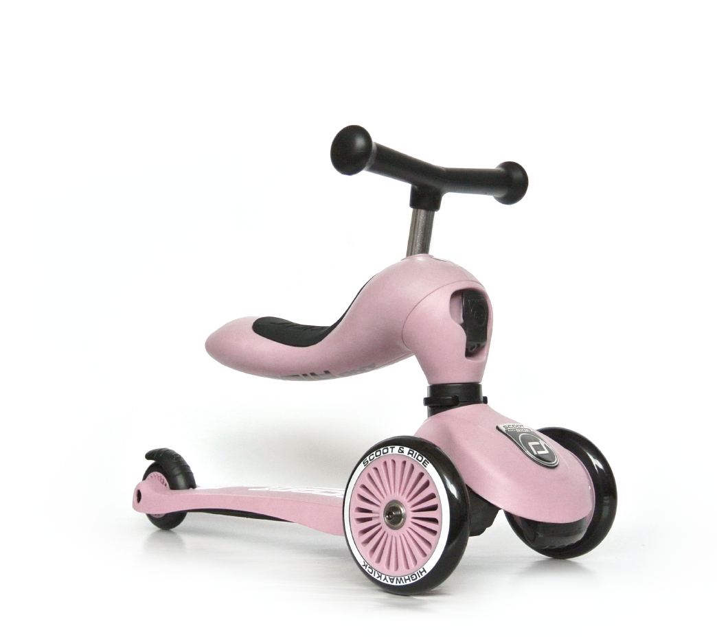  Xe trượt Scoot and Ride Highwaykick 1 Dành Cho Bé Từ 1-5 tuổi - Rose 