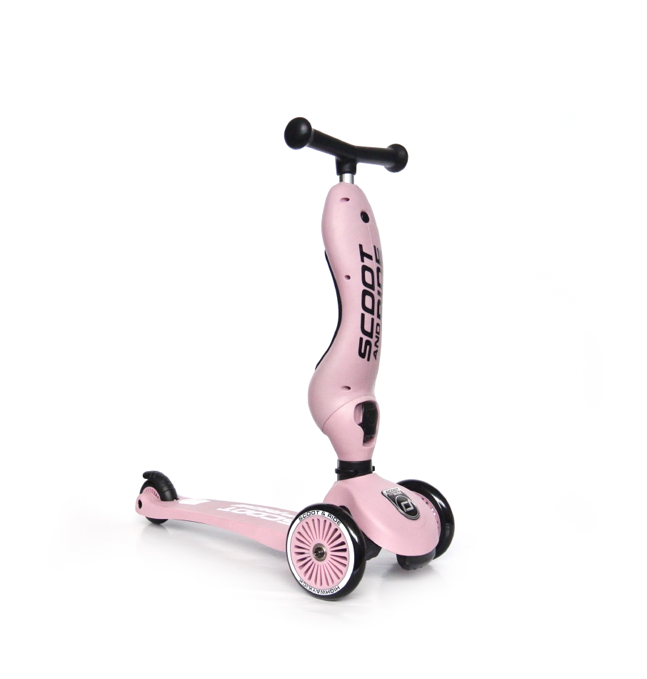  Xe trượt Scoot and Ride Highwaykick 1 Dành Cho Bé Từ 1-5 tuổi - Rose 