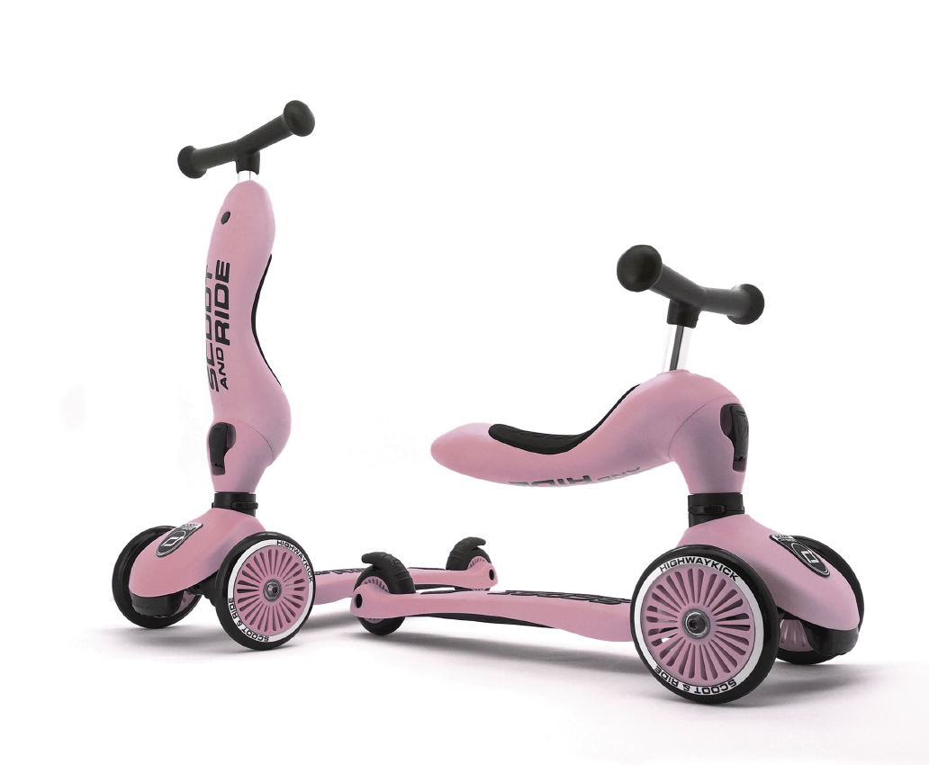  Xe trượt Scoot and Ride Highwaykick 1 Dành Cho Bé Từ 1-5 tuổi - Rose 