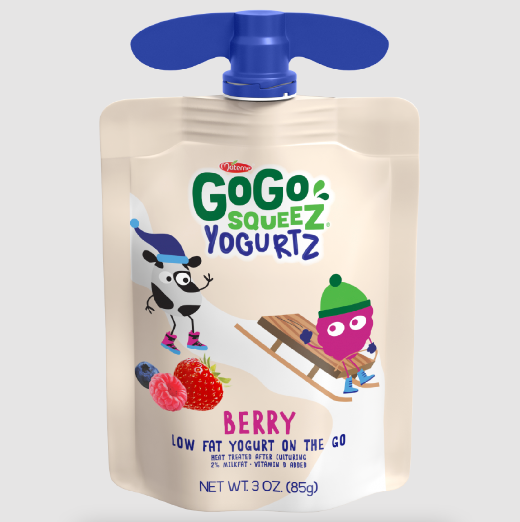  Sữa chua túi Gogo Squeez Yogurtz - Berry 