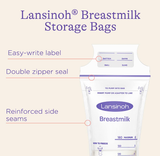  Túi trữ sữa Lansinoh dung tích 180ml (50 cái) 
