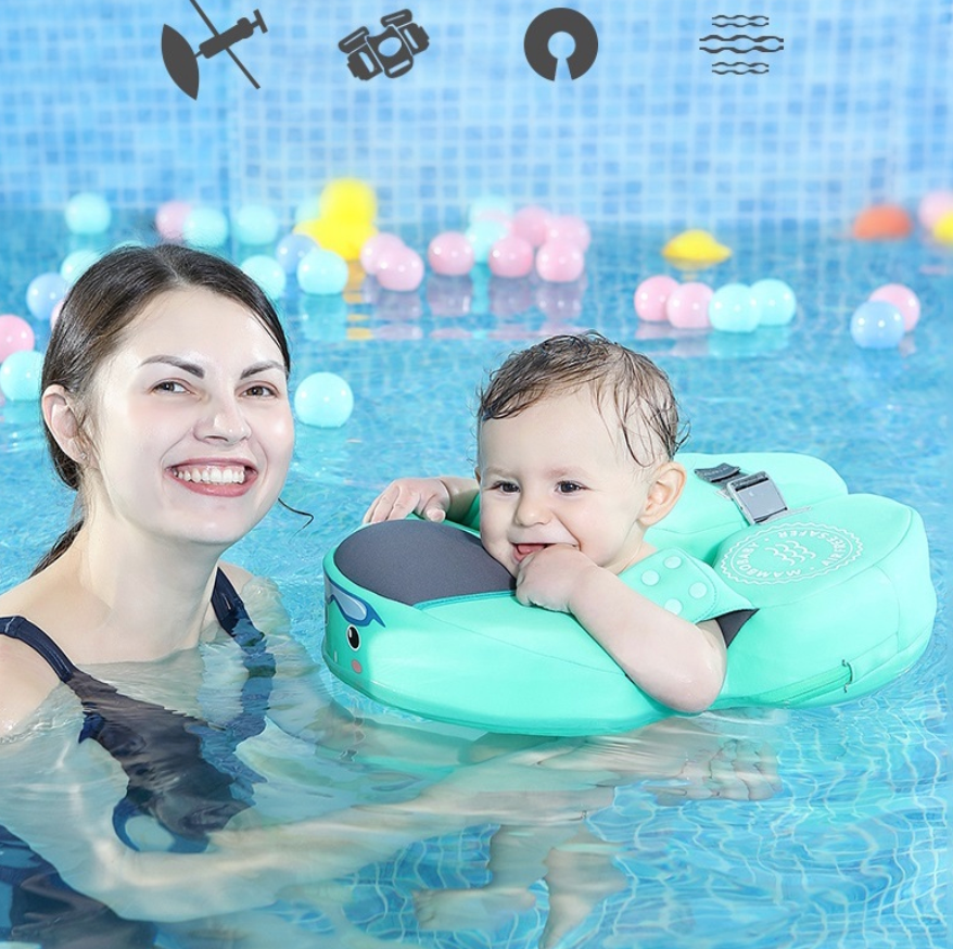  PHAO NÁCH CHO BÉ SWIMMING WAIST FLOAT SIZE M MAMBOBABY 