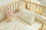  Thảm Cotton Thêu Thỏ Chez Bébé 