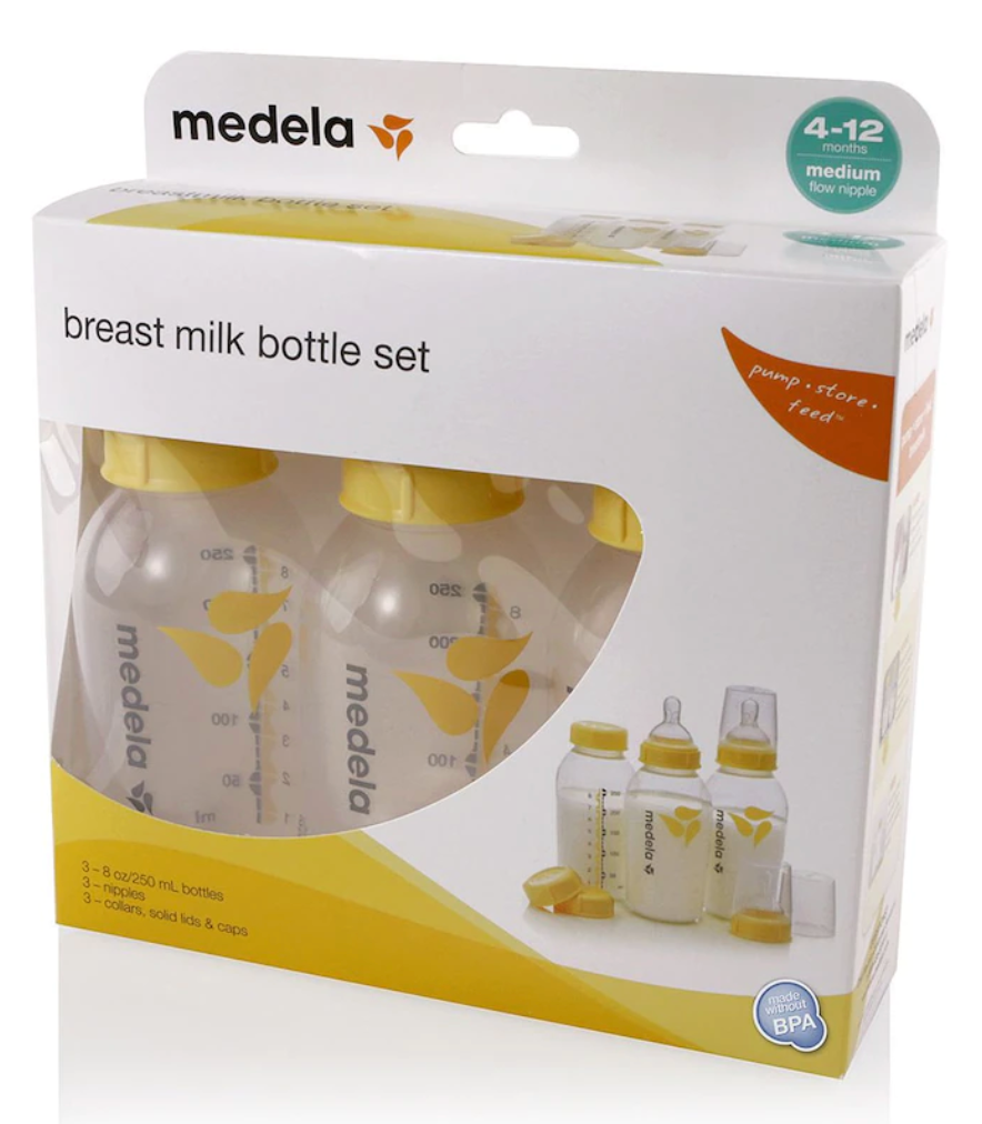  Set 3 bình sữa Medela Breast Milk Bottle 240ml 