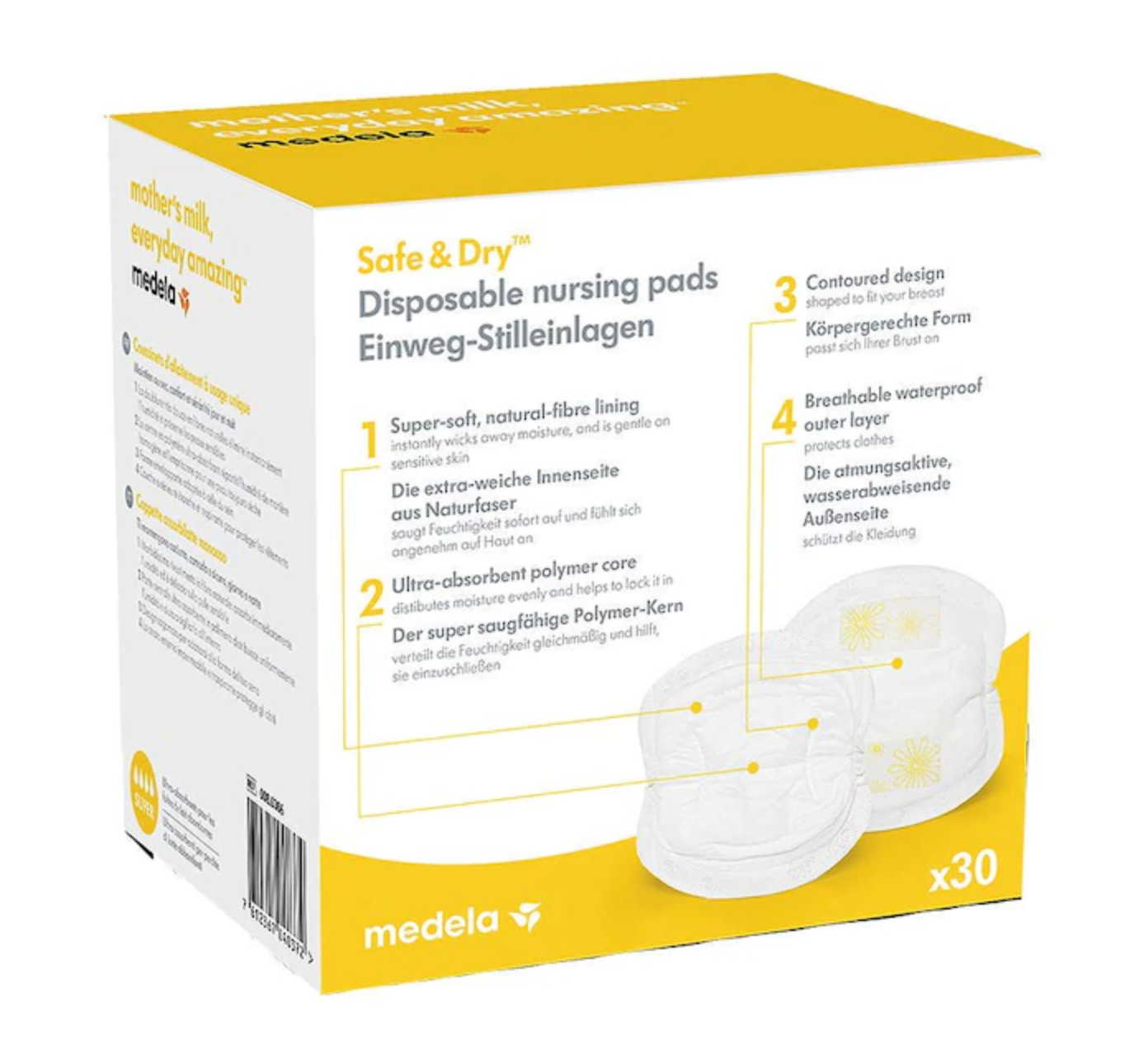  Miếng lót thấm sữa Medela (30 miếng) 