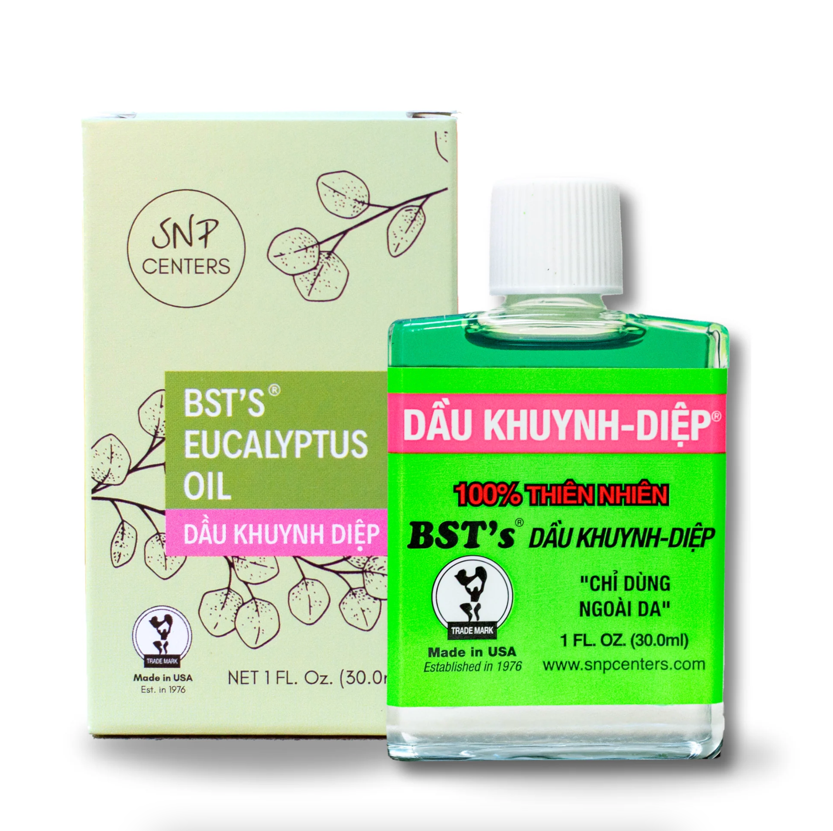  Dầu khuynh diệp BST's Eucalyptus Oil Mỹ - 30ml 