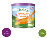  Bột Ăn Dặm Heinz Vị Ngũ Cốc, Cà Rốt, Phô Mai Và Bắp Ngọt Cho Bé Từ 7M+ ( 200g) 