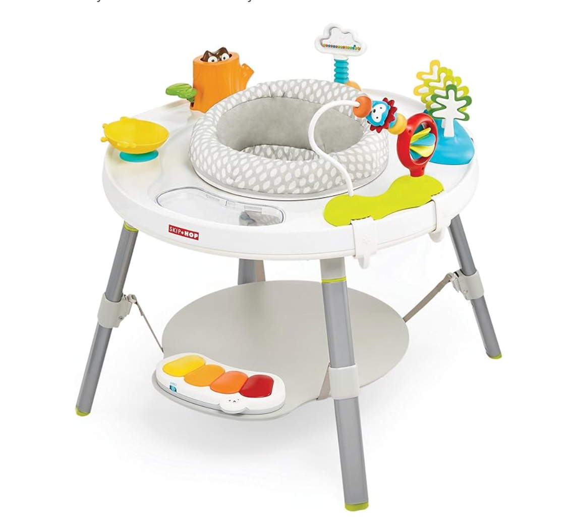  Ghế nhún Skip Hop Baby Activity Center: Interactive Play Center with 3-Stage Grow-with-Me Functionality, 4M+ (Explore & More) 