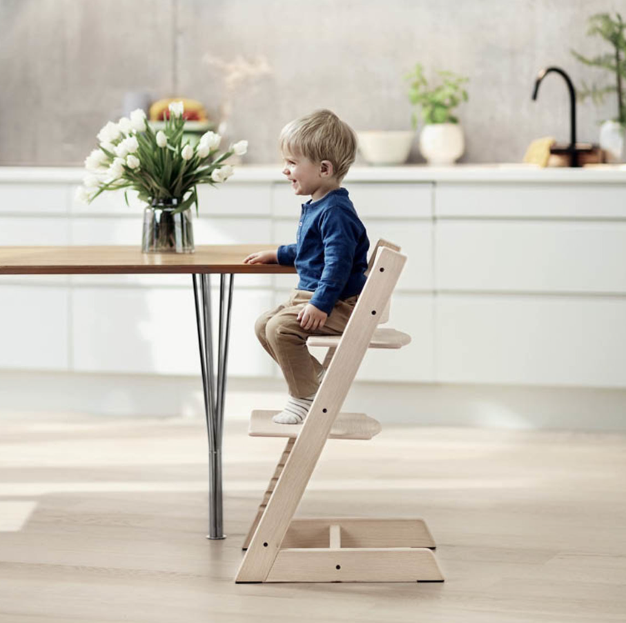  GHẾ ĂN DẶM STOKKE TRIPP TRAPP - WHITEWASH 