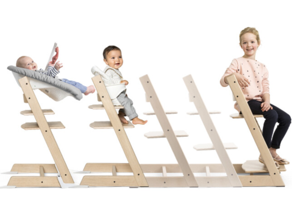  GHẾ ĂN DẶM STOKKE TRIPP TRAPP - WHITEWASH 