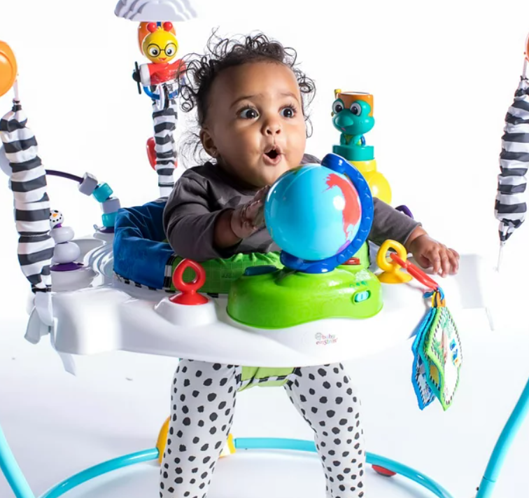  Ghế Nhún Baby Einstein Journey of Discovery Jumper Activity Center with Lights & Melodies 