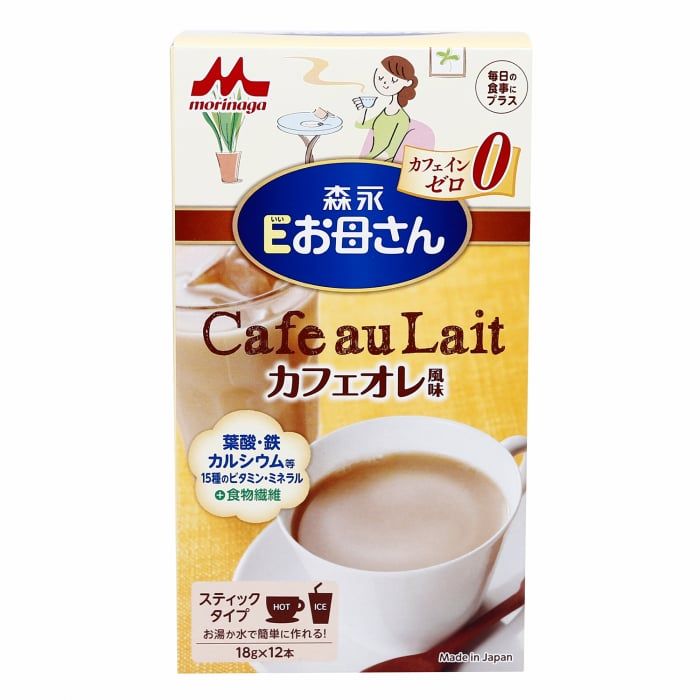  Sữa bầu Morinaga Nhật vị Cafe (Hộp 12 gói x 18g) 