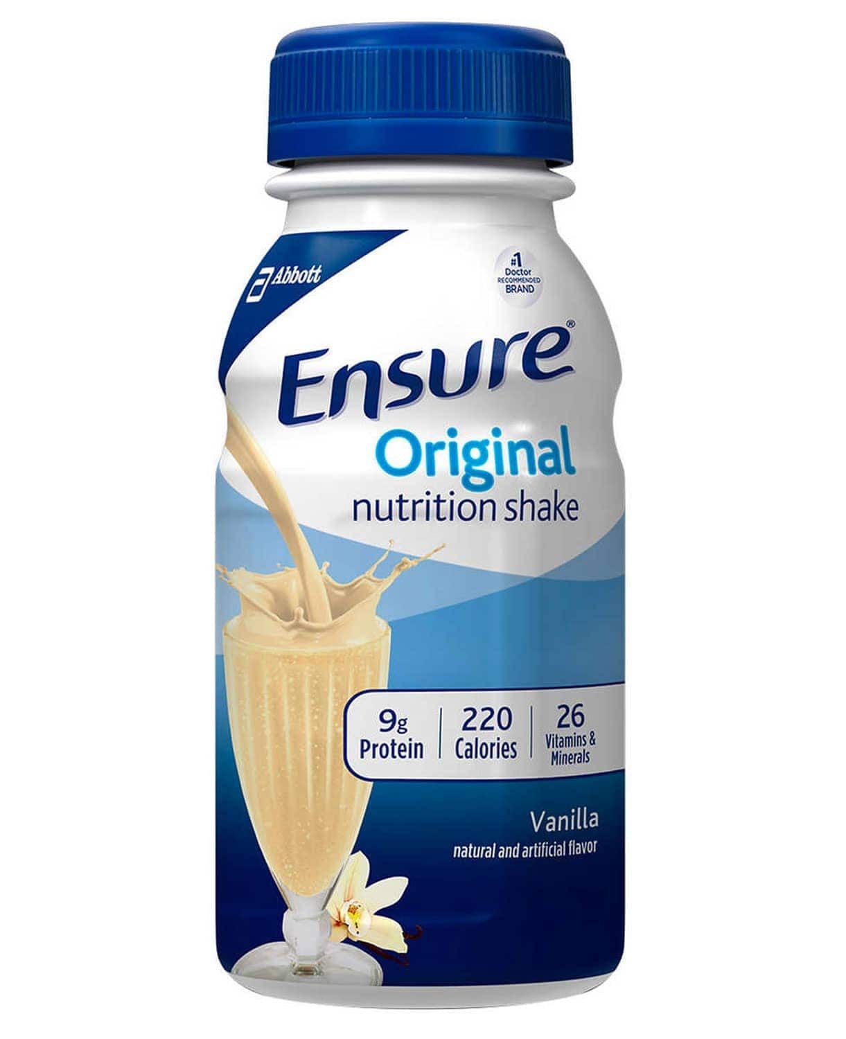  Sữa Nước Ensure Hương vị Vani Original 237ml 