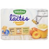  Sữa chua Bledina Mini Lactes vị Mơ, 6M+ (55g x 6) 