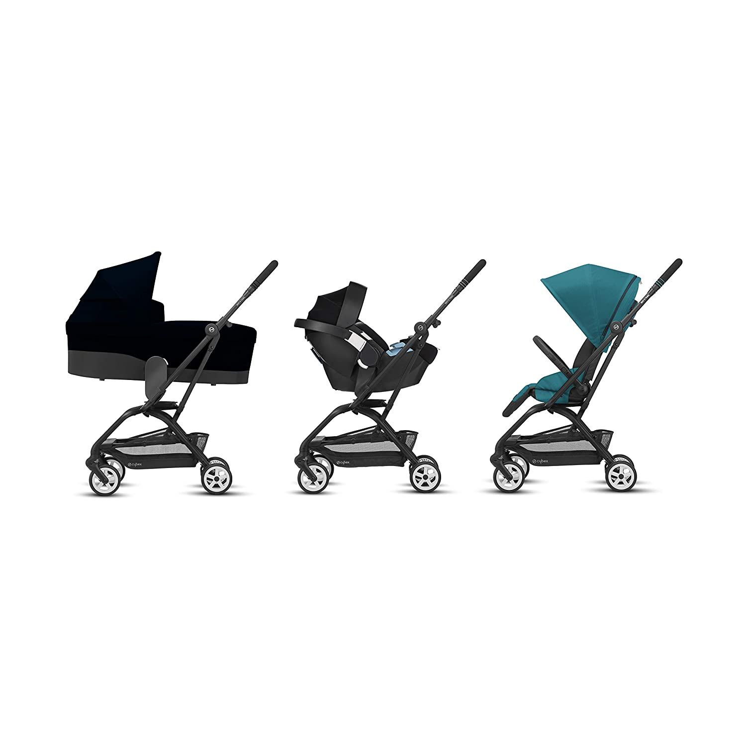  Xe đẩy gấp gọn Cybex Eezy S Twist 2 - River Blue 