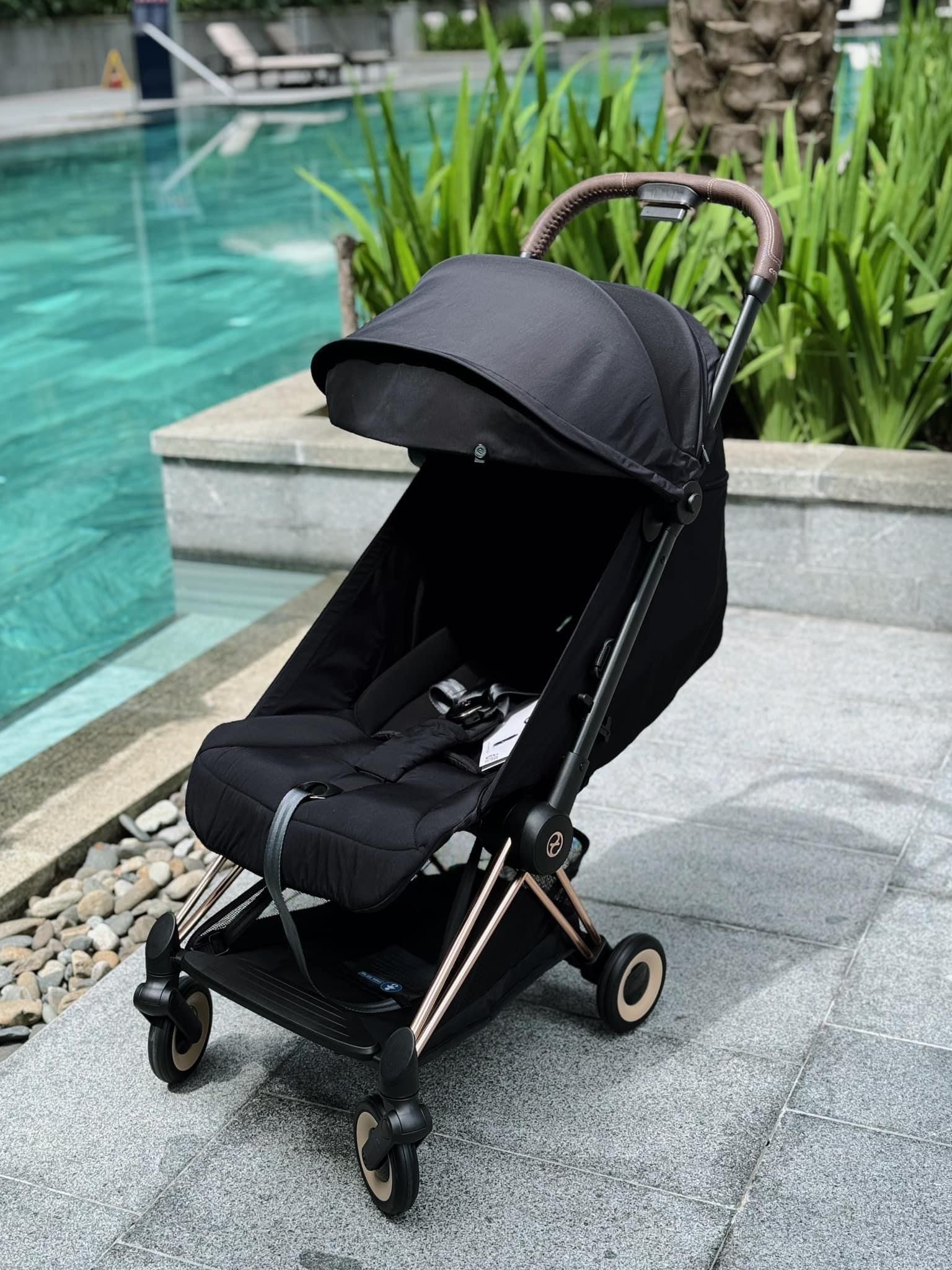  Xe đẩy gấp gọn Cybex Platinum Coya - Rosegold/Sepia Black 