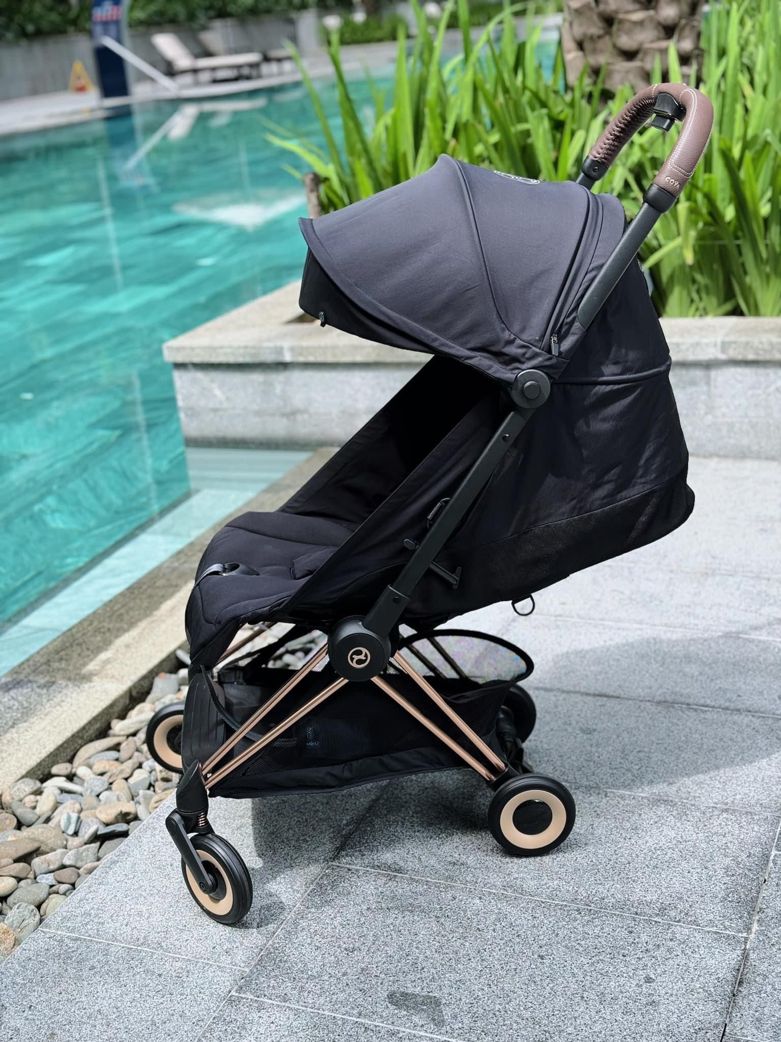  Xe đẩy gấp gọn Cybex Platinum Coya - Rosegold/Sepia Black 