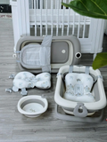  Chậu Rửa Mặt Gấp Gọn Inhe - Xám 