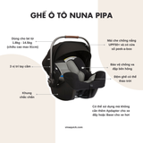  GHẾ NGỒI Ô TÔ NUNA PIPA 