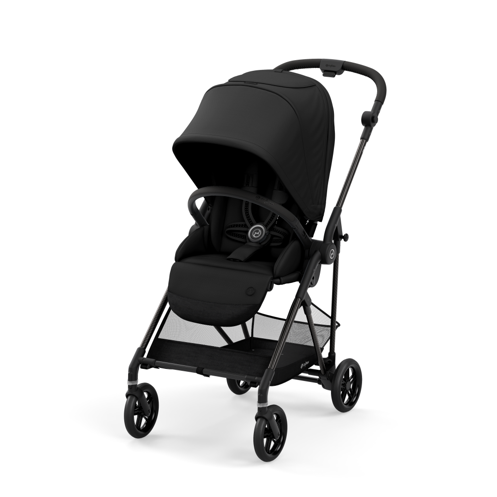  Xe đẩy gấp gọn siêu nhẹ CYBEX Melio Carbon - Màu Moon Black 