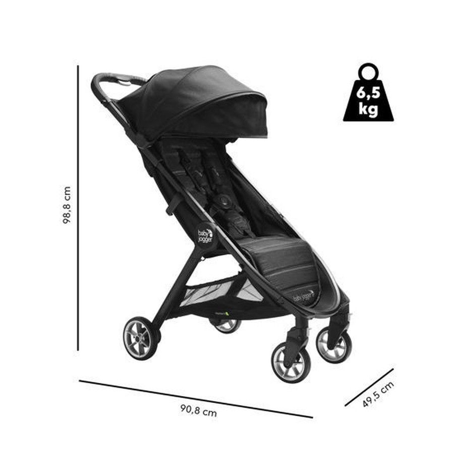  Xe Đẩy Baby Jogger City Tour 2 - Màu Jet 