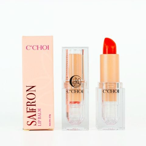 Son Dưỡng Saffron Color S01 Cam Pha Lê - Crystal Orange
