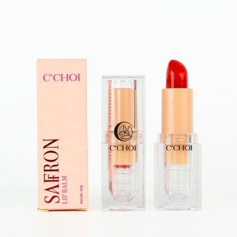  Son Dưỡng Saffron Color S03 Đỏ Pha Lê - Crystal Red 