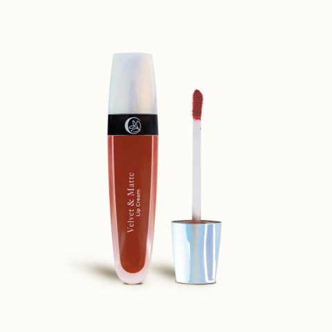  Son Kem Nhung Đỏ Cam - V01 Zero To Hero - C'Choi Velvet & Matte Lip Cream 