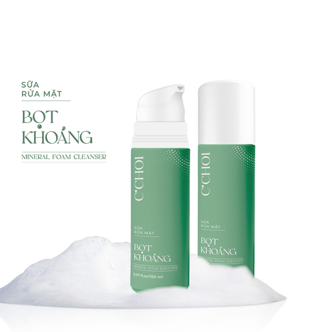  Sữa Rửa Mặt Bọt Khoáng - Mineral Foam Cleanser 