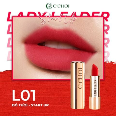  Son Lady Leader Đỏ Tươi - L01 - START UP 