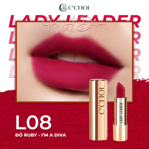  Son Lady Leader Đỏ Ruby - L08 - I’m a Diva 