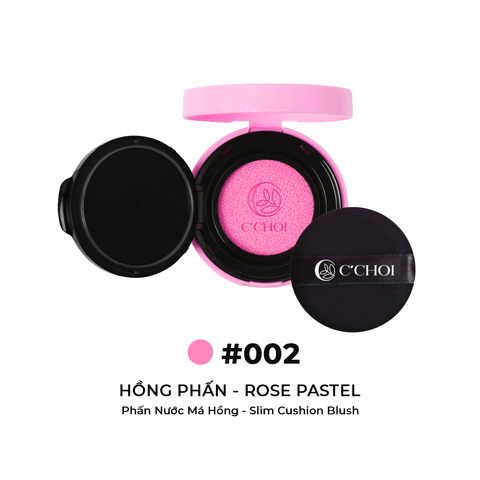  Phấn Nước Má Hồng - Slim Cushion Blush - #002 - Hồng Phấn - Rose Pastel 