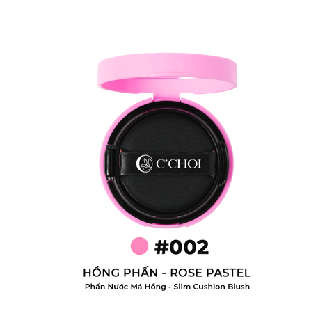  Phấn Nước Má Hồng - Slim Cushion Blush - #002 - Hồng Phấn - Rose Pastel 