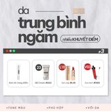 Bộ Trang điểm cho da trung bình có khuyết điểm